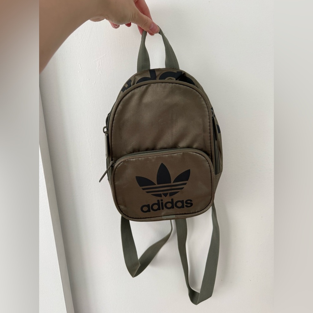 Adidas Small Backpack - Olive Green